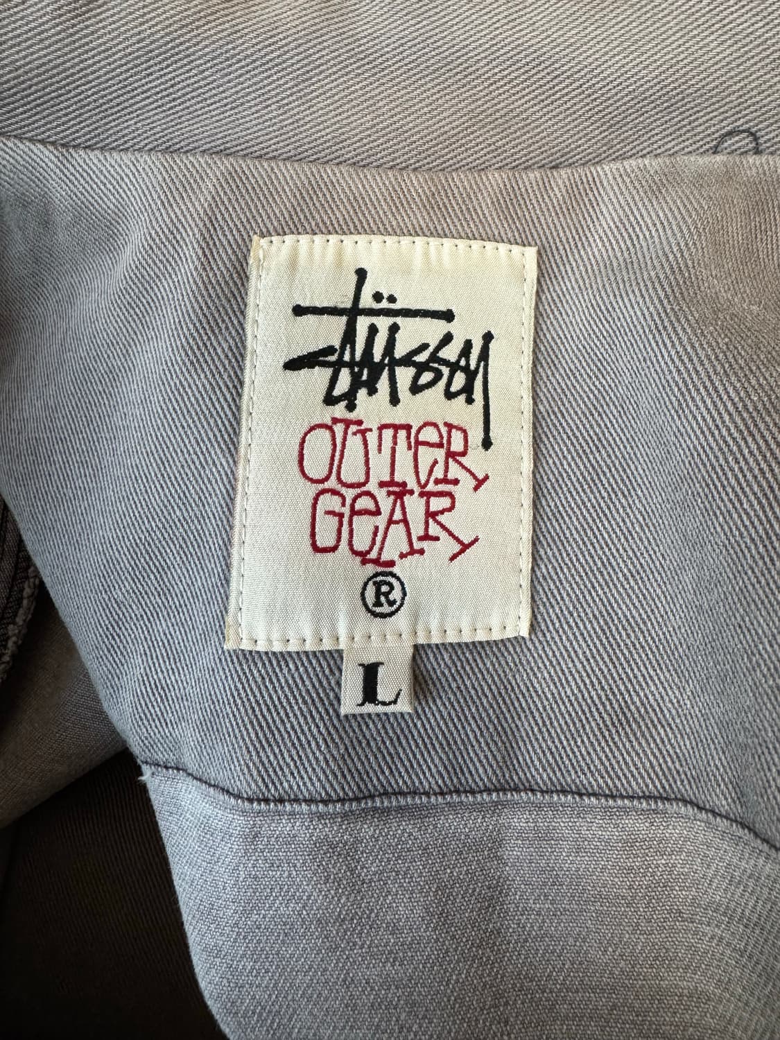 올드 스투시 워크 자켓 상품이미지3