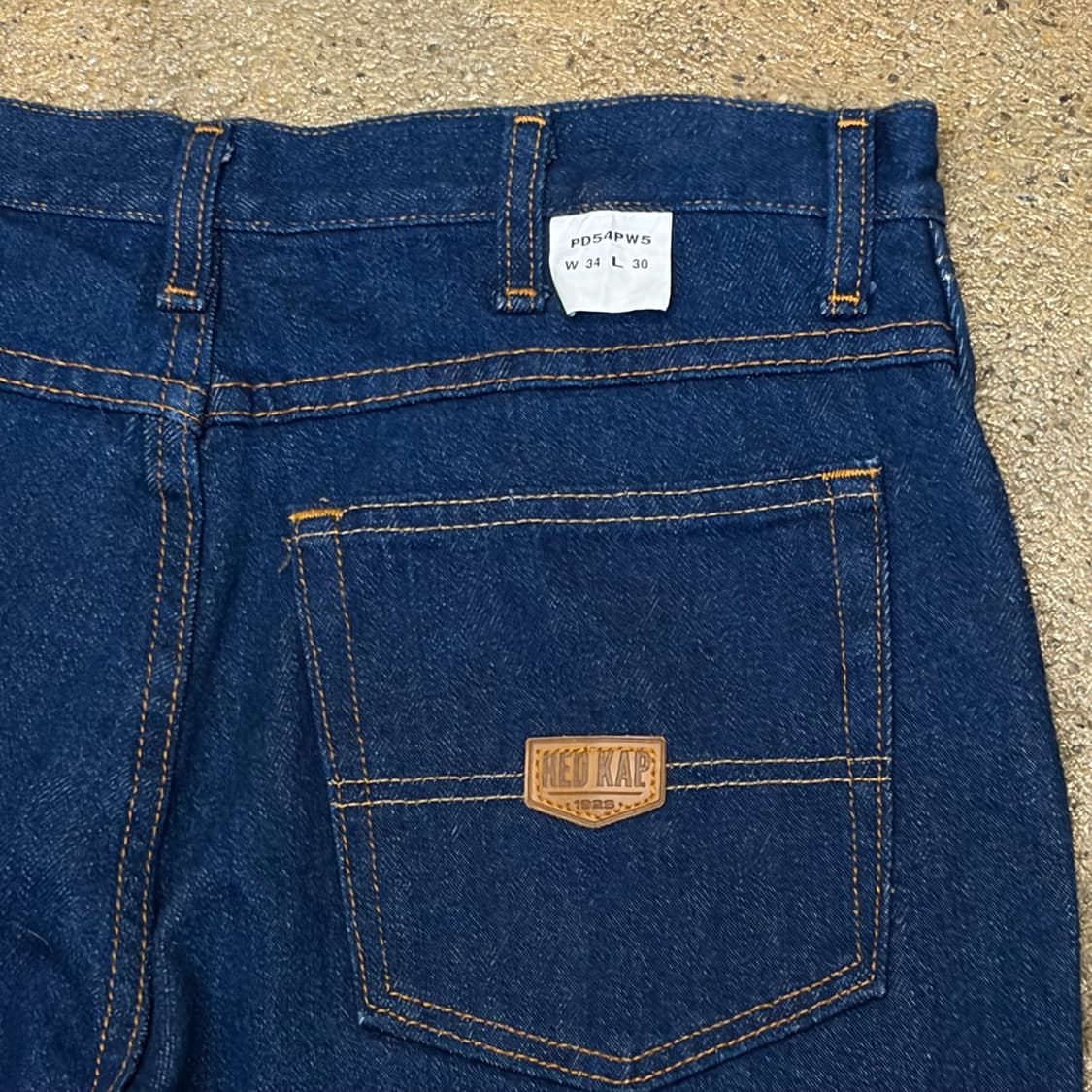 00s 미국 빈티지 레드캡 워크 청바지  상품이미지9