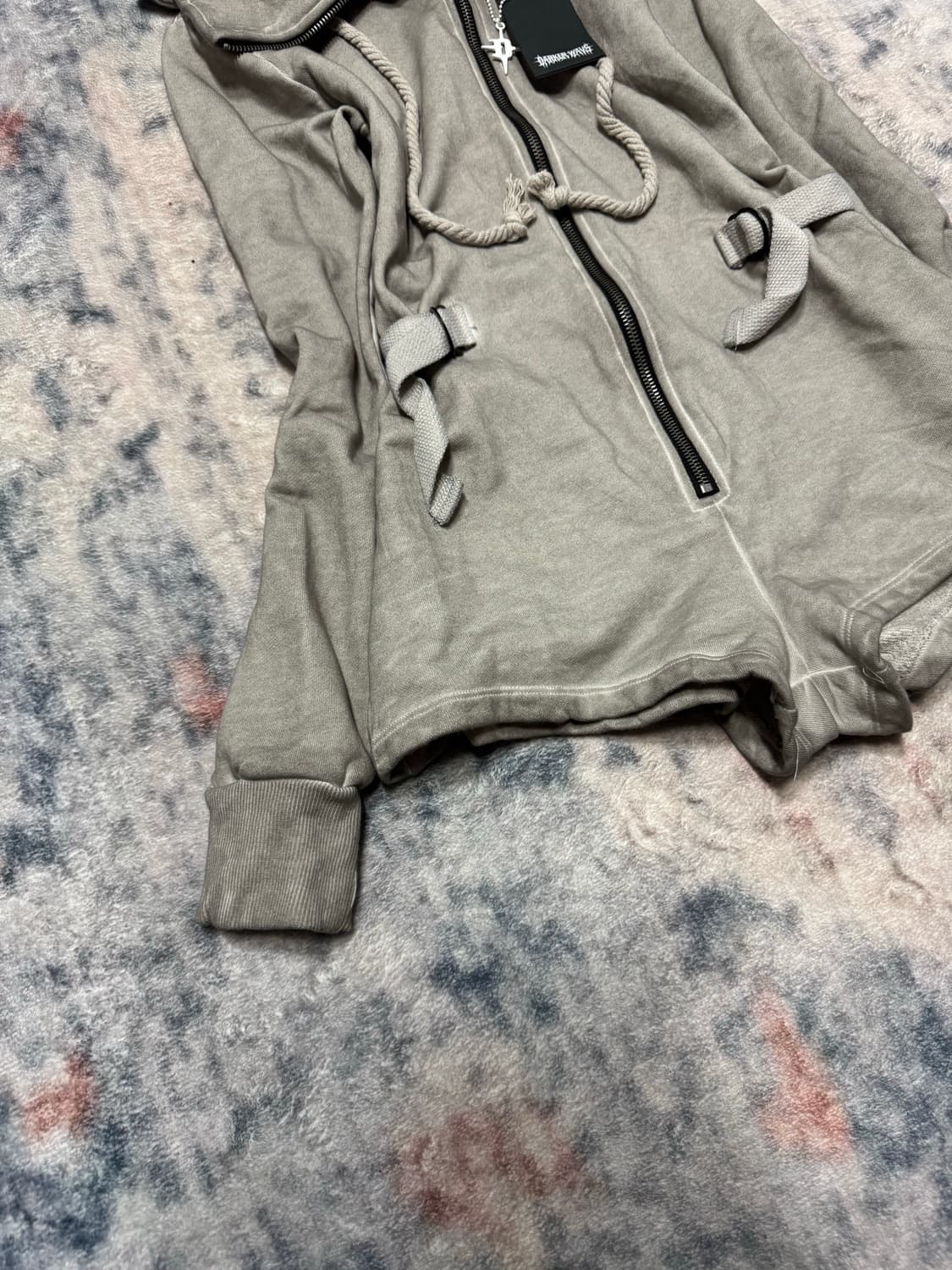 Dolls kill dark wavs hooded romper  상품이미지5