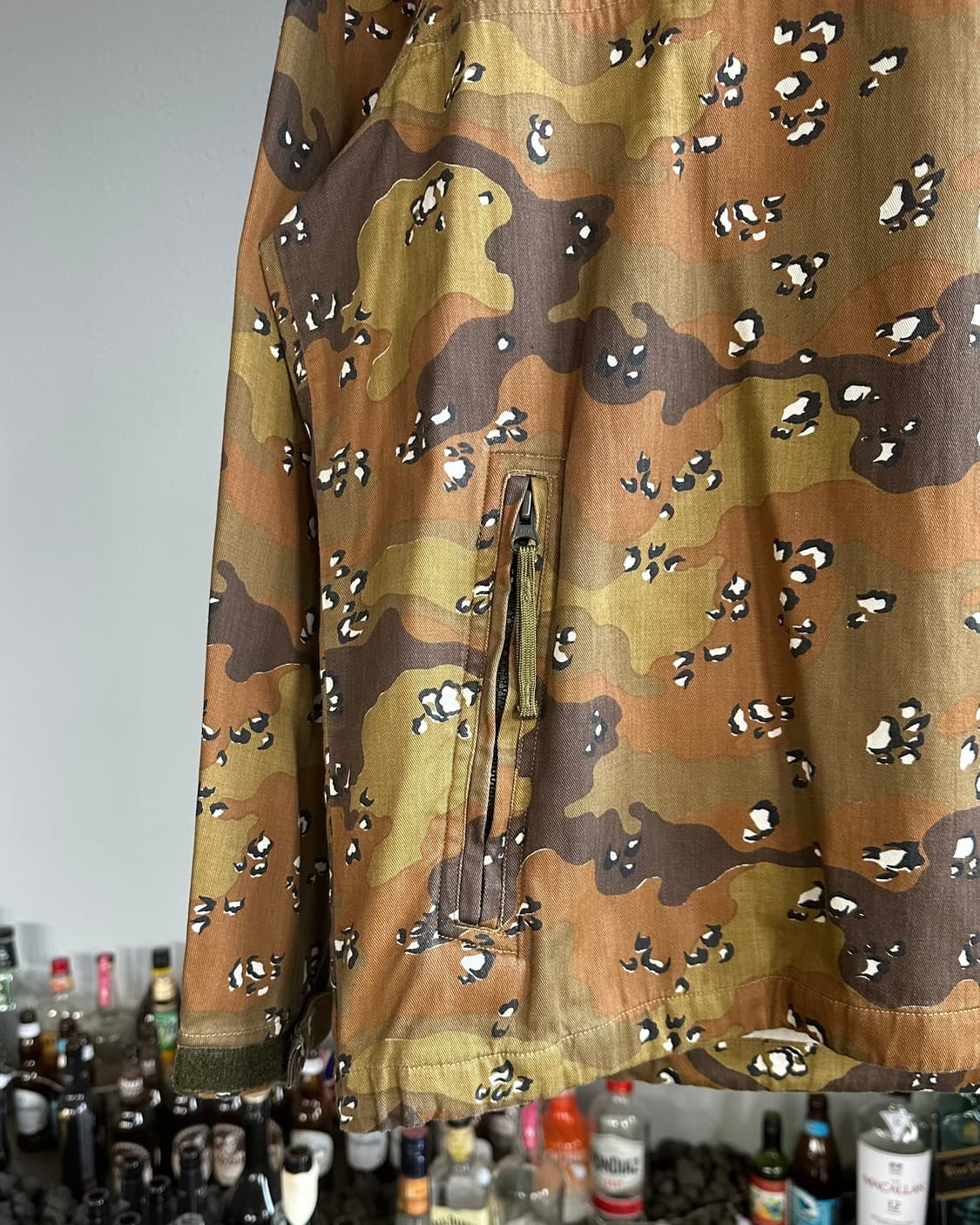 [M-L]CUBIC MEASURE 초코칩 카모 아노락 자켓 상품이미지5