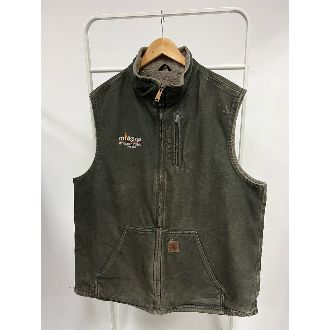 빈티지 칼하트 쉐르파 베스트 상품이미지1