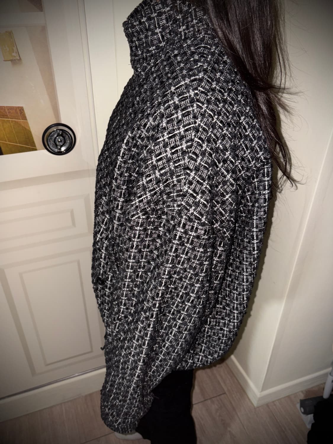 viva studio tweed zip-up 상품이미지1