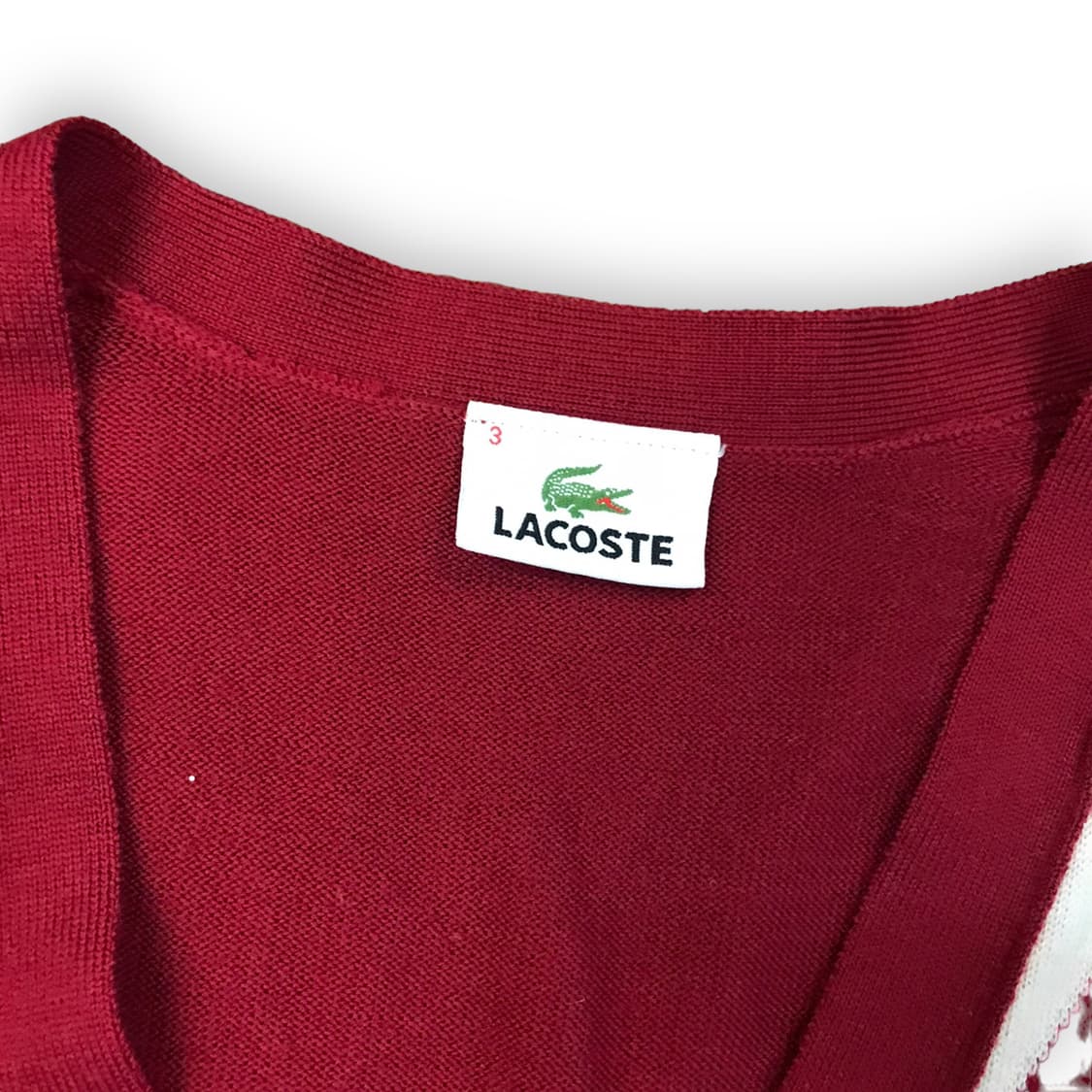 라코스테 아가일 니트 상품이미지4