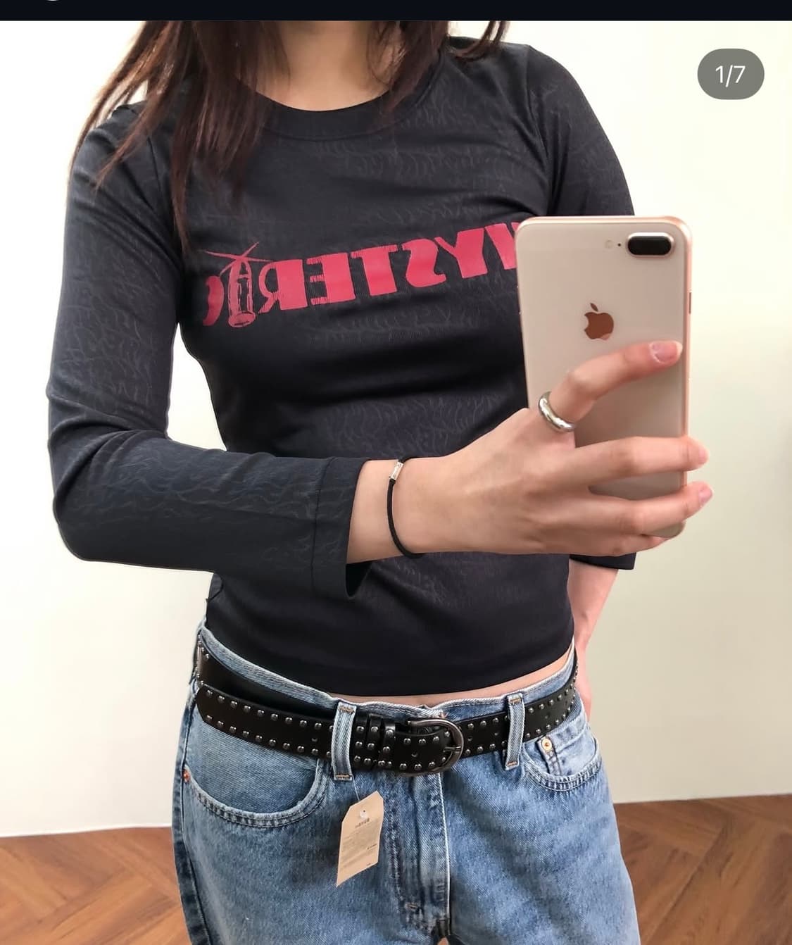 딱븥핏))) 히스테릭 글래머 롱슬리브 티셔츠 상품이미지2