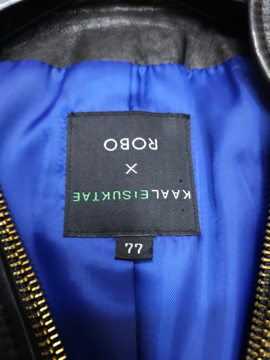 ROBO 블랙 양가죽 자켓 상품이미지7