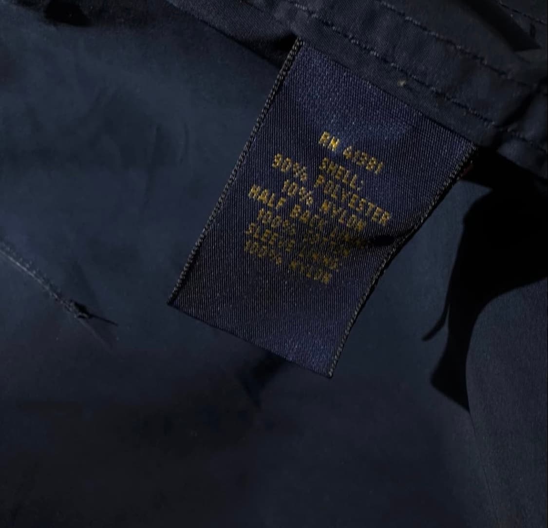 폴로 랄프로렌 m-65 폴리쉘 필드 자켓 네이비 상품이미지7