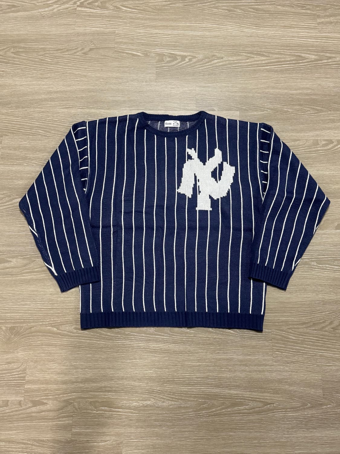 아킴보클럽 NY 스트라이프 니트 스웨터 M 상품이미지1