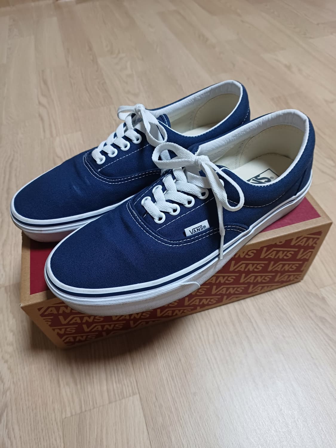 반스 에라 270 네이비 스니커즈 신발 어센틱 Vans 캔버스 상품이미지2