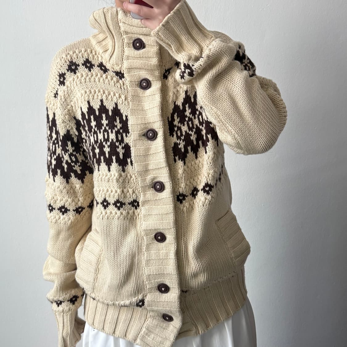 [M] 아베크롬비 헤비울 코위찬 가디건 상품이미지2