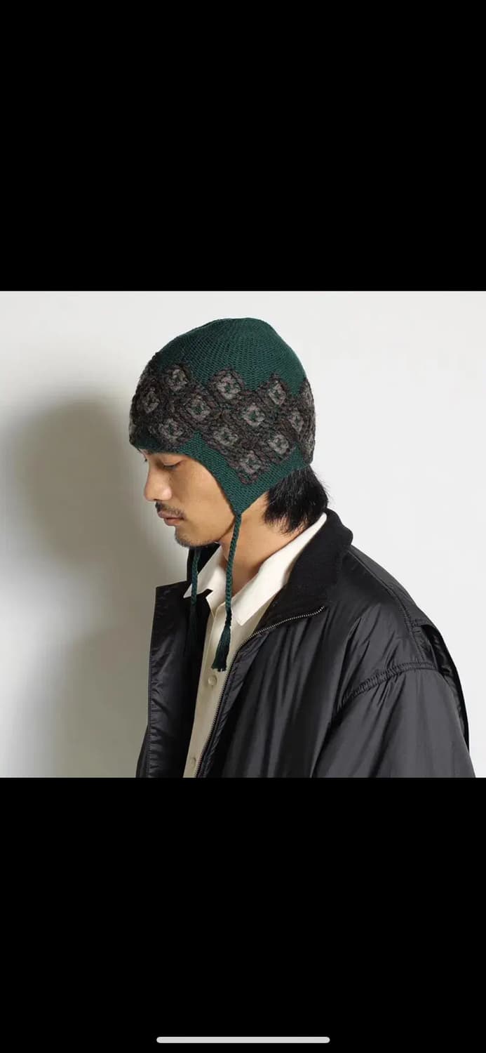 칠드런오브 더 디스코댄스 핸드 니팅 네이티브 캡 상품이미지1