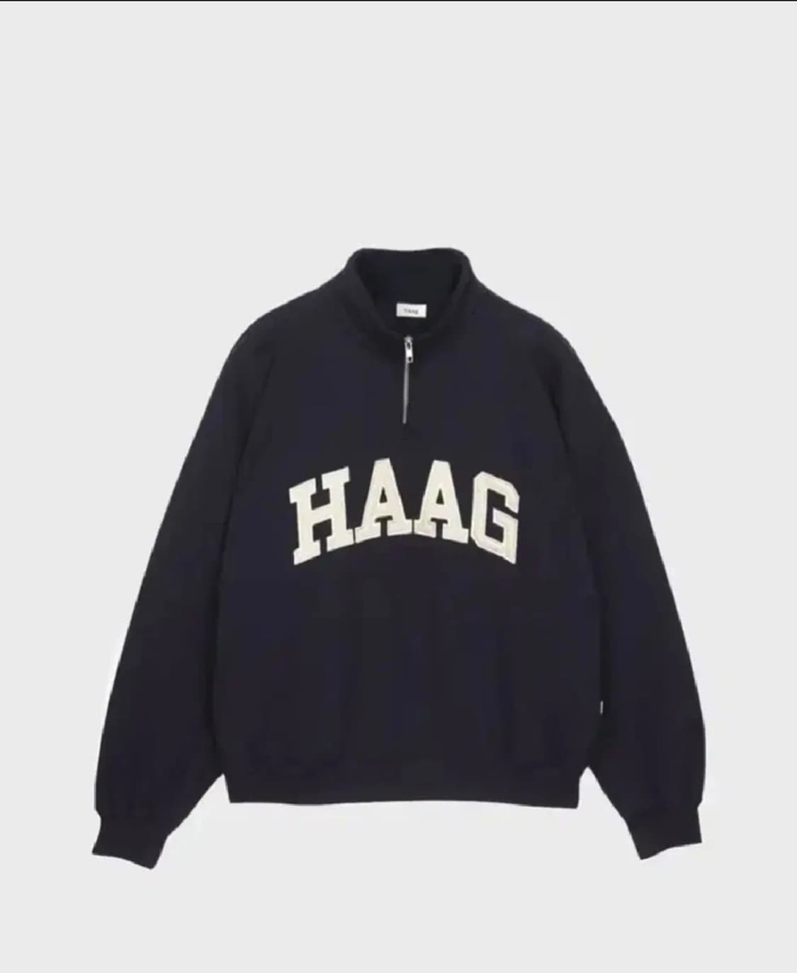 HAAG 하프집업 새상품 미개봉 헤이그 half zip-up 상품이미지1