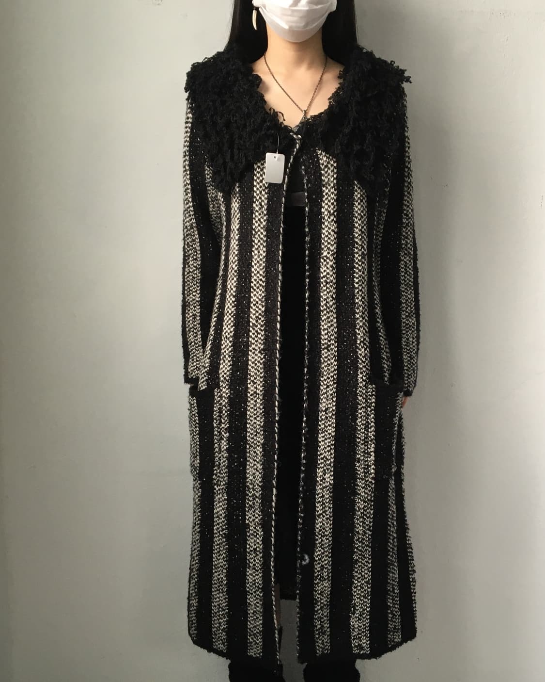 Collar point knit cardigan 상품이미지7