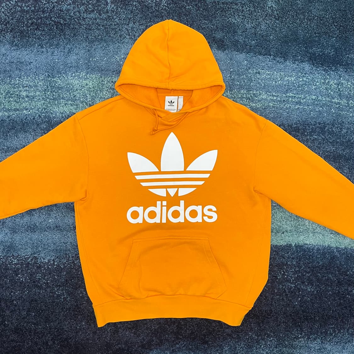 아디다스 트레포일 오렌지 후디 남(L) 여(F) 상품이미지1