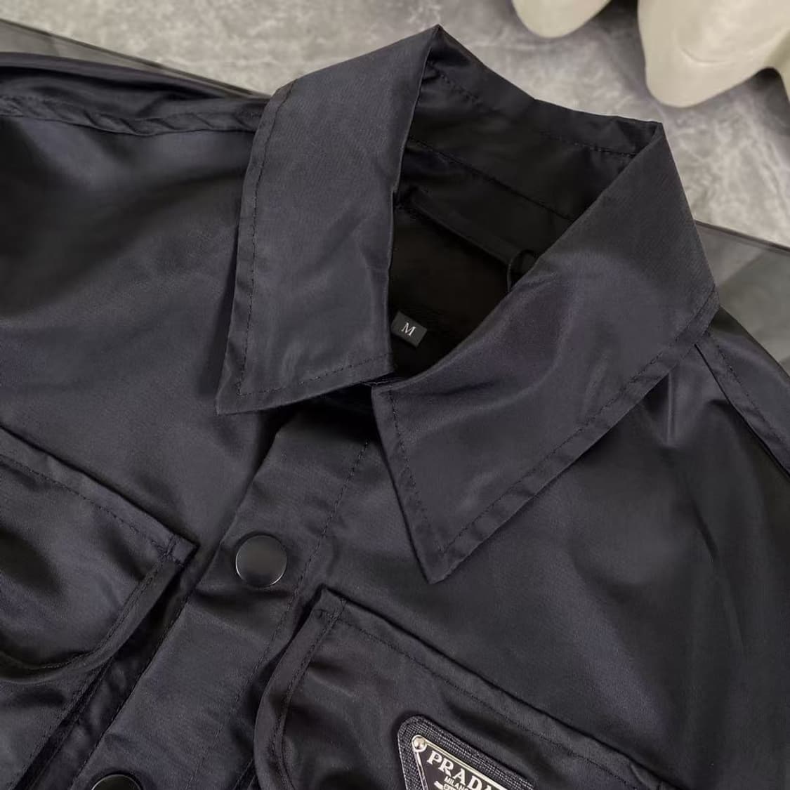 프라다 블랙 자켓 M 상품이미지4