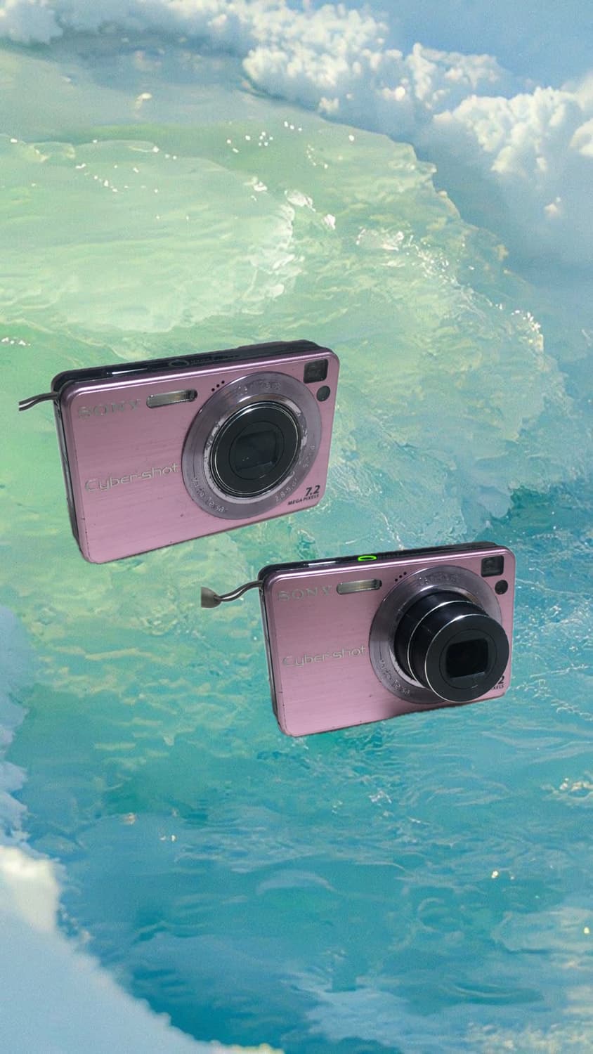 소니 DSC-W120 빈티지디카 작례있음 상품이미지1