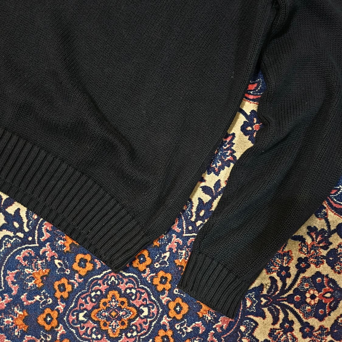 폴로랄프로렌 퍼플 포니자수 니트 스웨터 XL size 상품이미지3