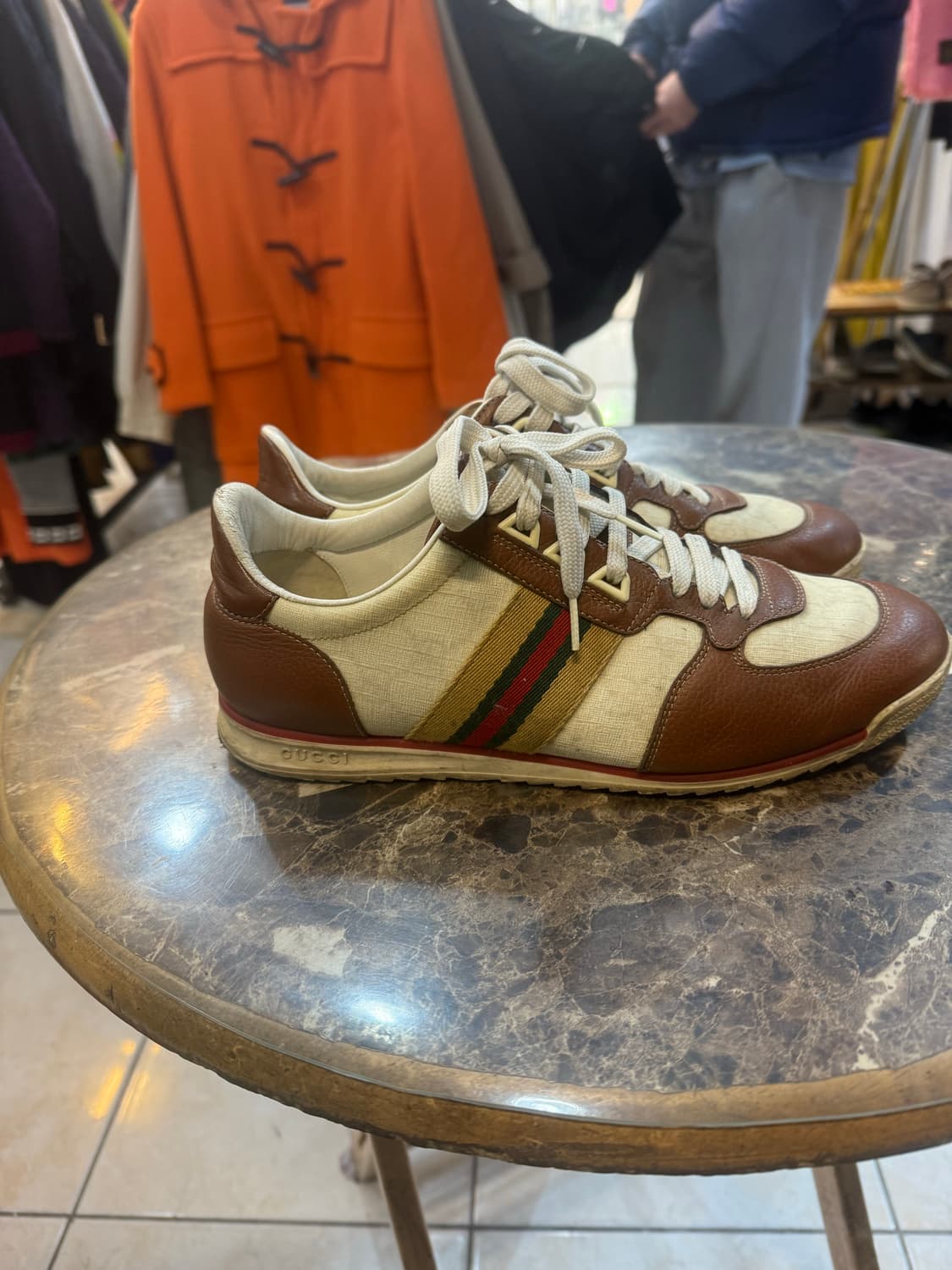 7반/265 정품 구찌 로우 스니커즈 팝니다 상품이미지5