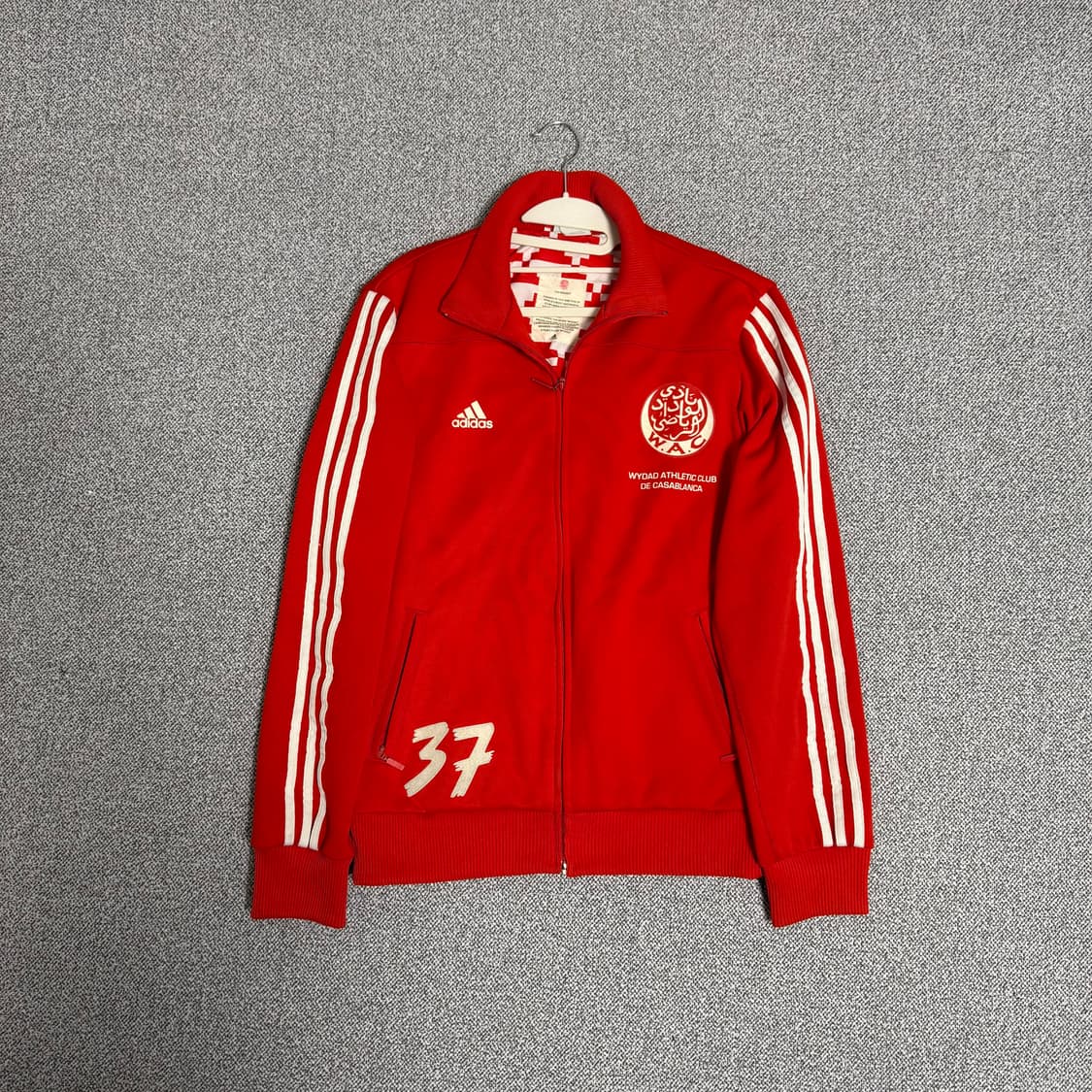 아디다스 카사블랑카 져지 레드 105 트랙탑 상품이미지1
