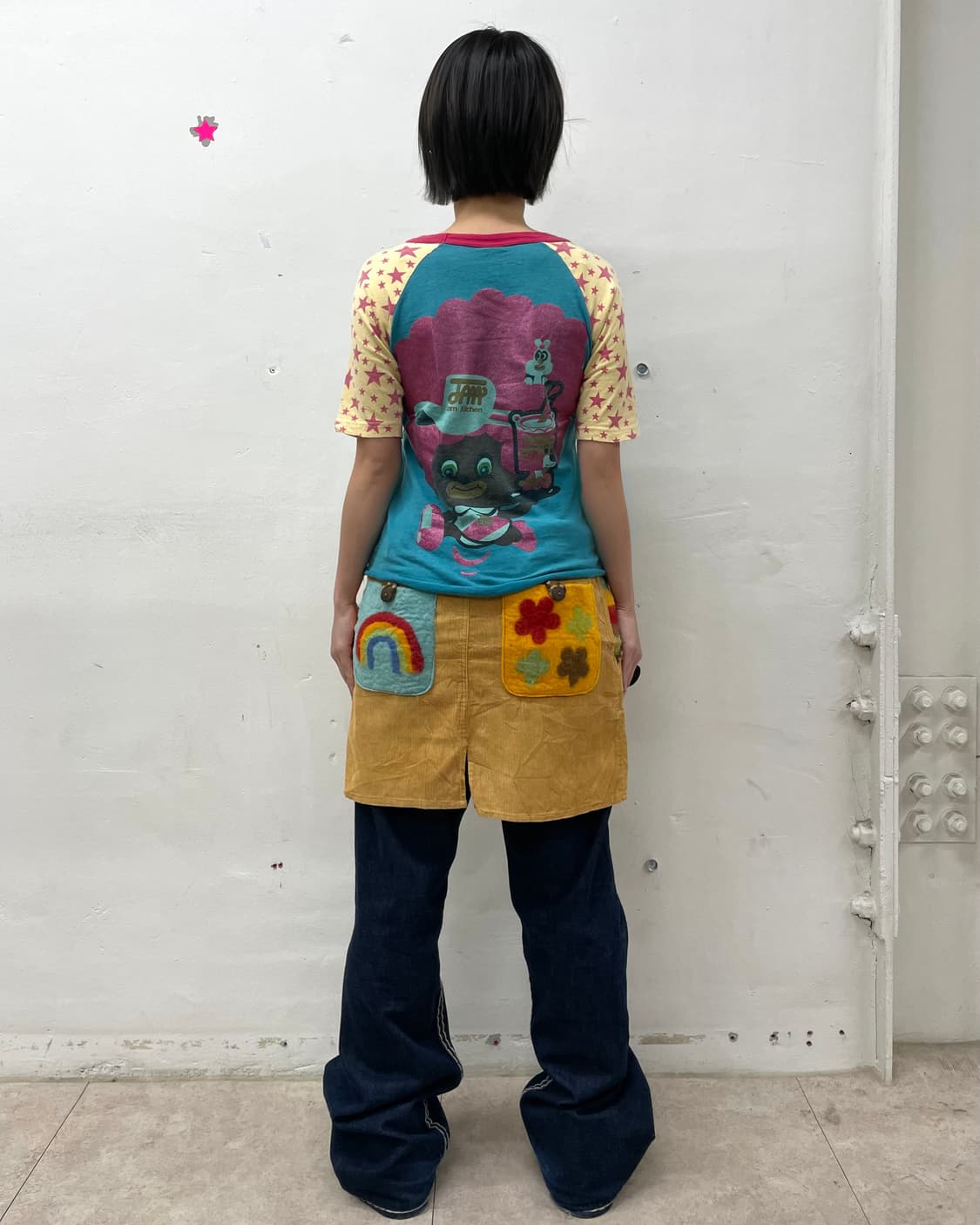 JAM Afro Firm Pink Star Half Sleeve 상품이미지4