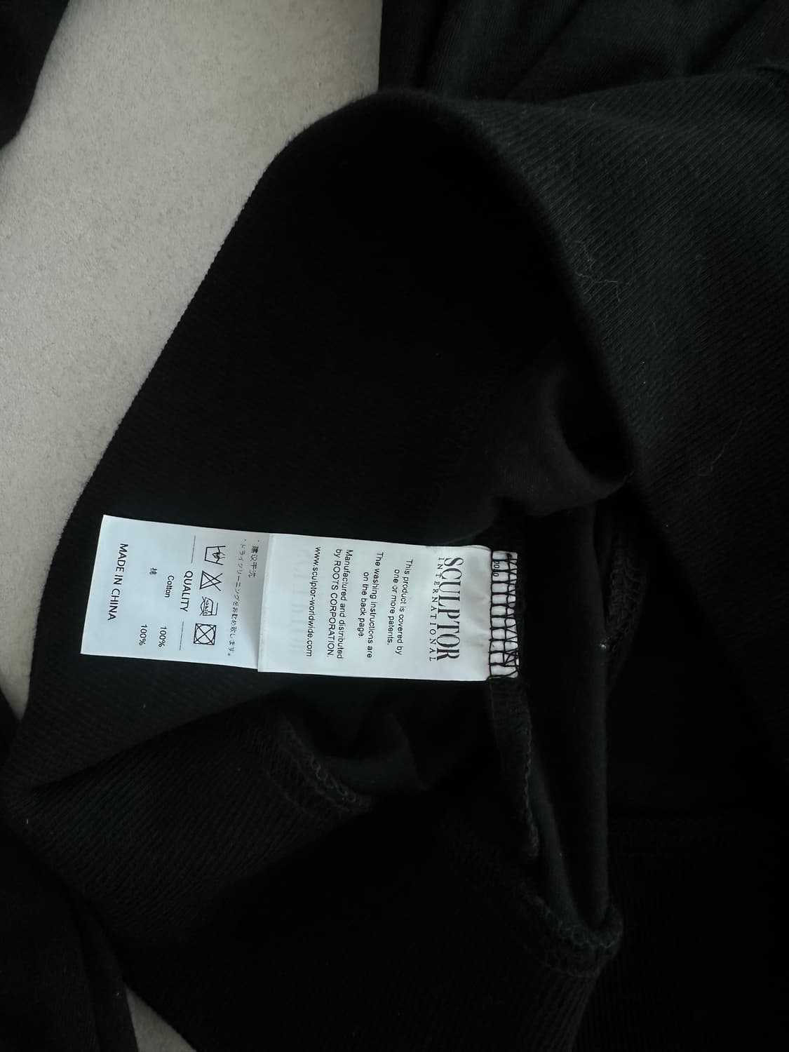 sculptor solid zip-up hoodie 상품이미지7