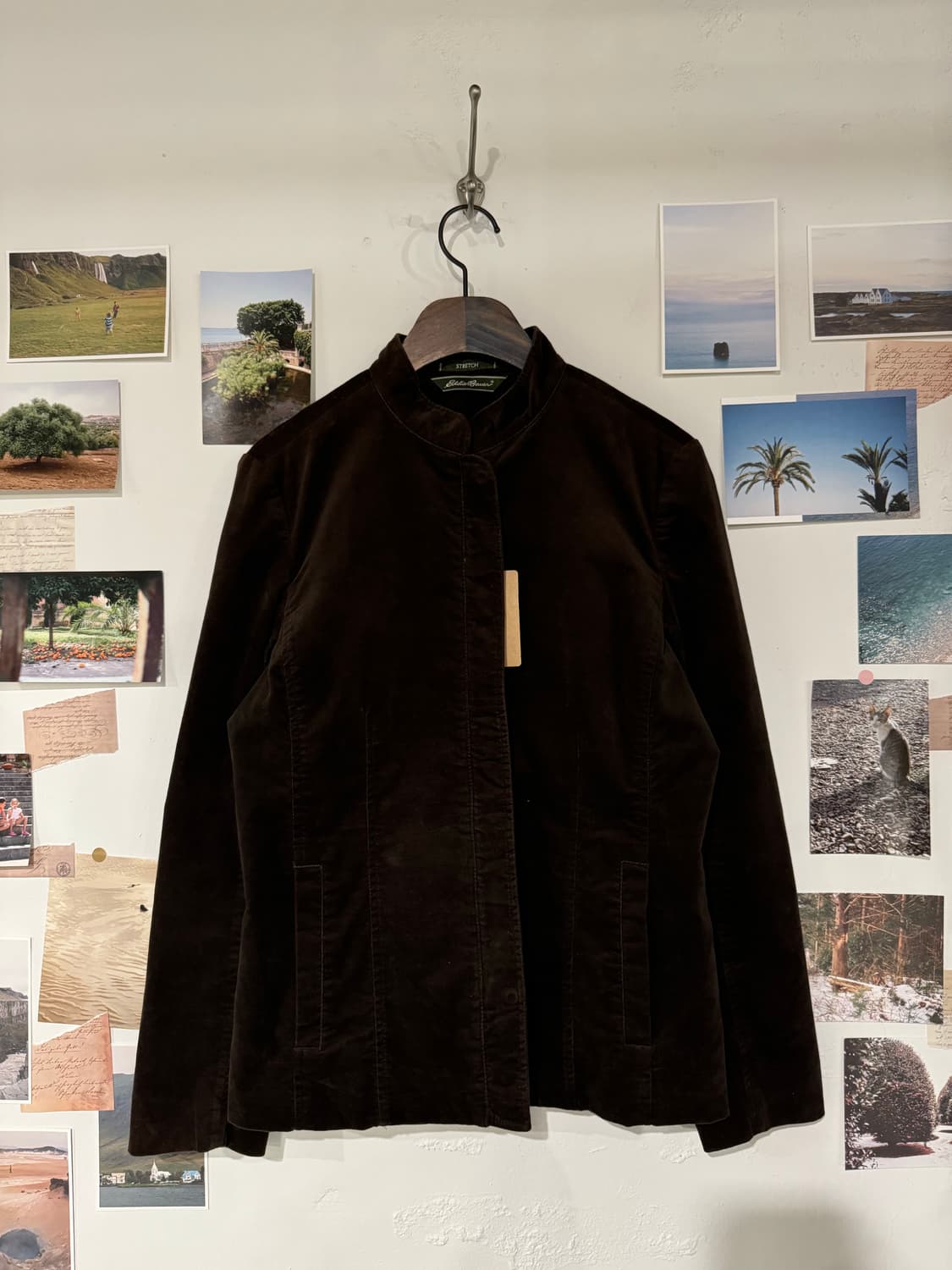 eddie bauer 벨벳 자켓 상품이미지1