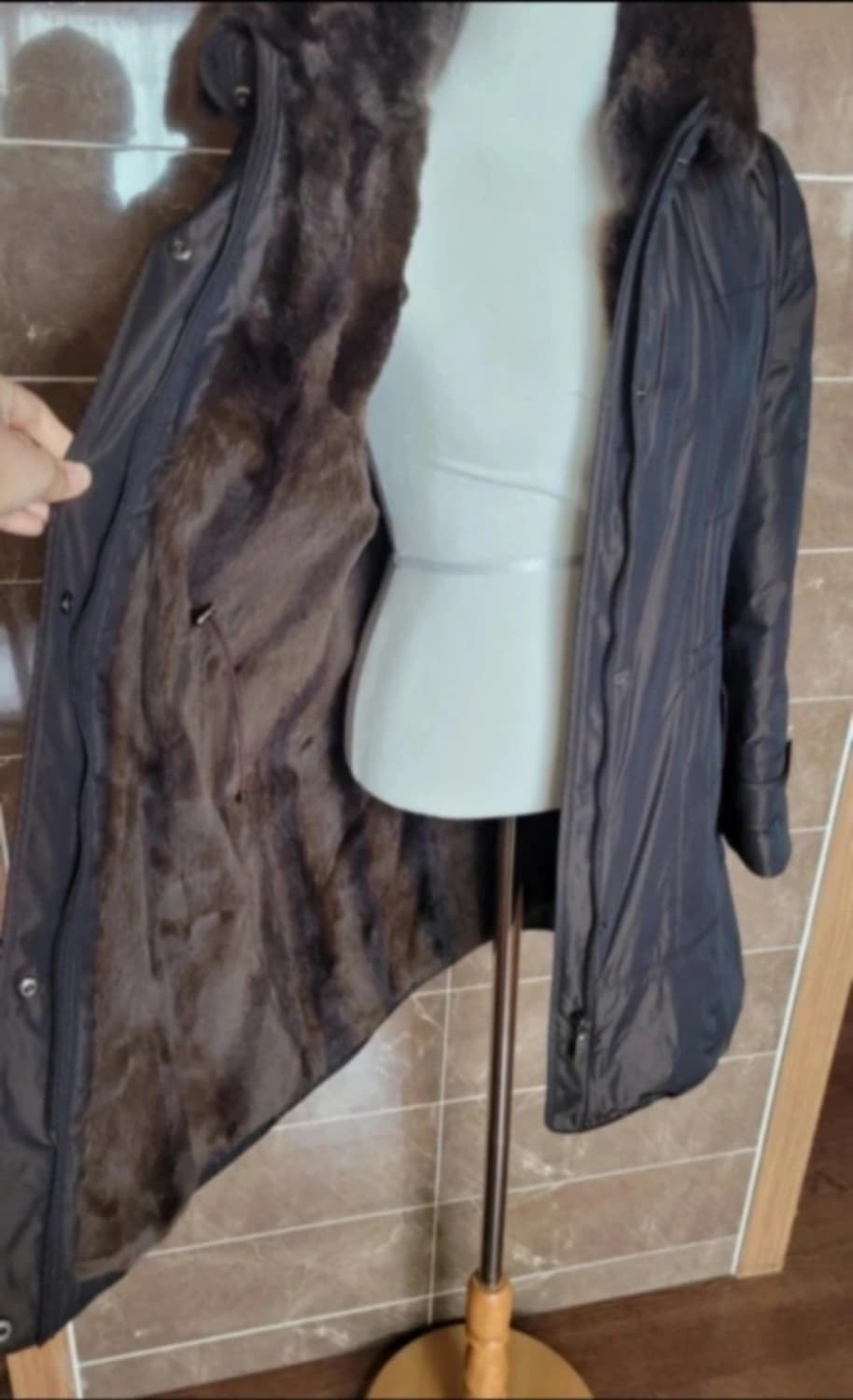 👠여성S사이즈👠 밍크퍼 패딩 상품이미지6