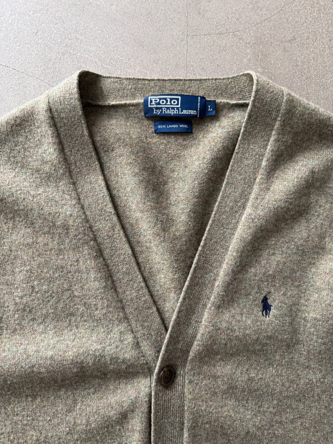 Polo Ralph Lauren Lambs Wool Cardigan 상품이미지3