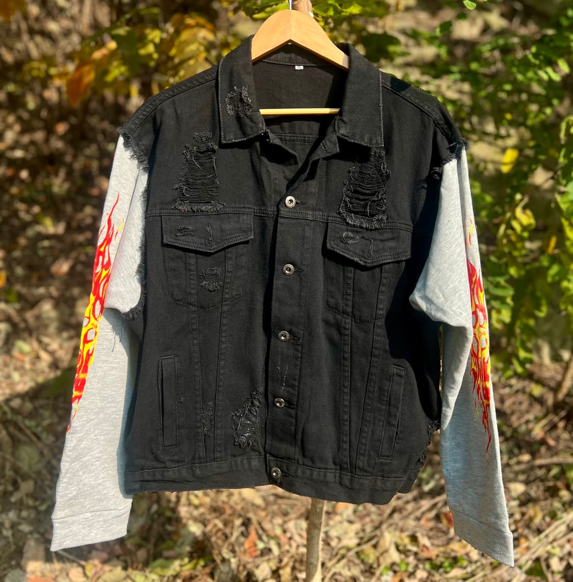 불꽃 데님자켓 상품이미지4