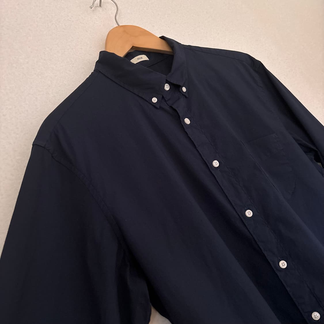 JCREW 제이크루 스판 셔츠 남방 L 솔리드 네이비 수입 정품 상품이미지8