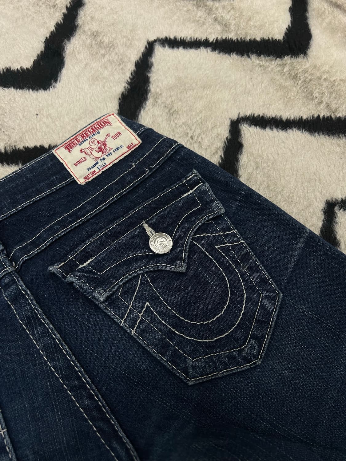 [24]트루릴리젼 빌리 데님팬츠/진청/스판 상품이미지1