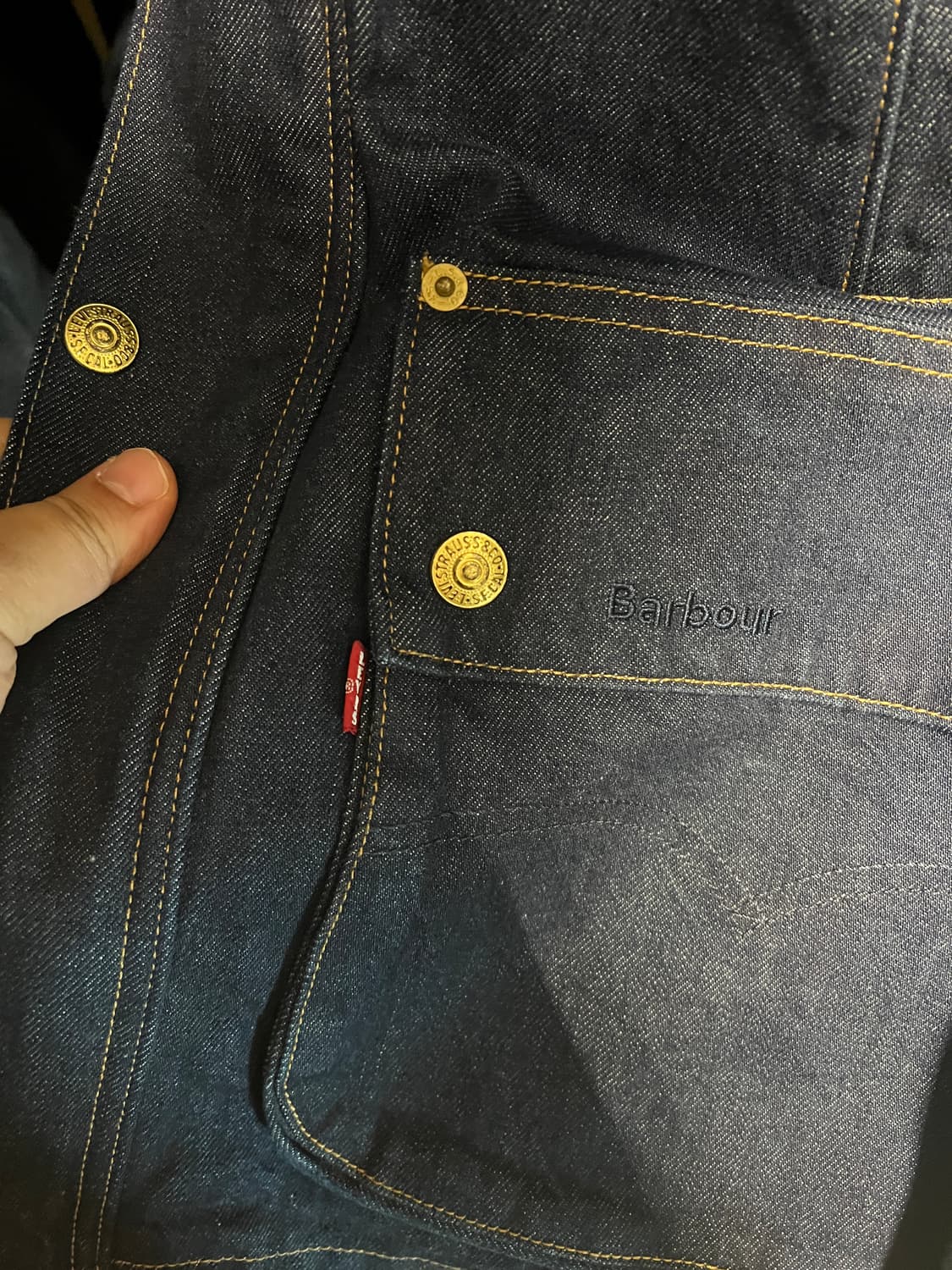 바버 리바이스 비데일 데님 자켓 상품이미지3