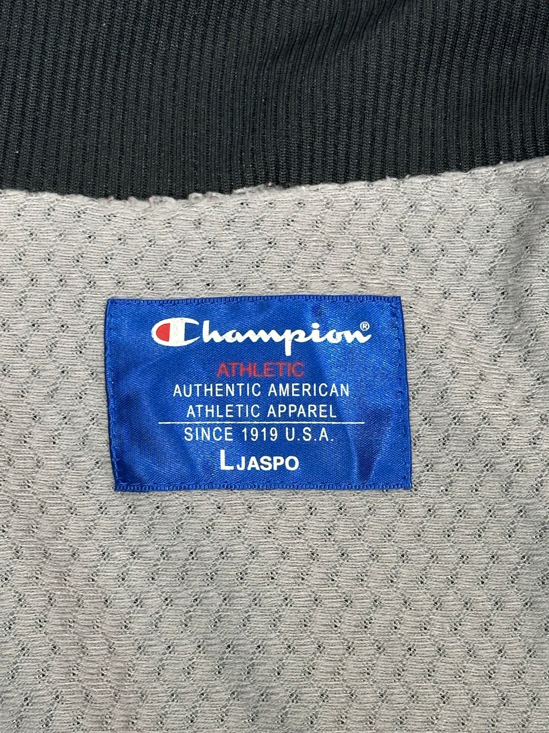 일본판 챔피온 오버핏 블랙 바람막이 올드스쿨 트랙 자켓 L 상품이미지7