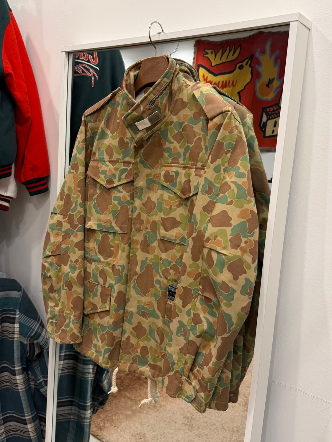 Leata 리타 덕 카모 밀리터리 M-65 필드 자켓 상품이미지1