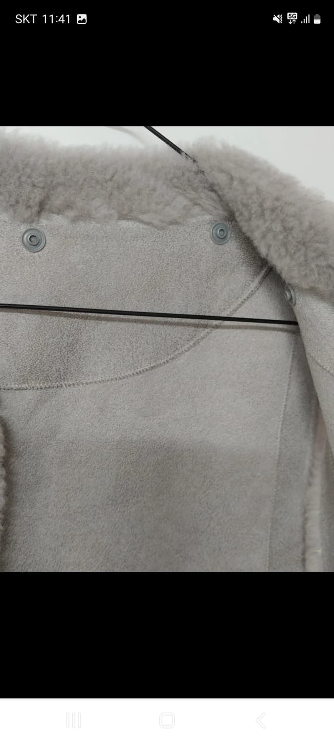 그라데이션 양털 조끼 상품이미지3