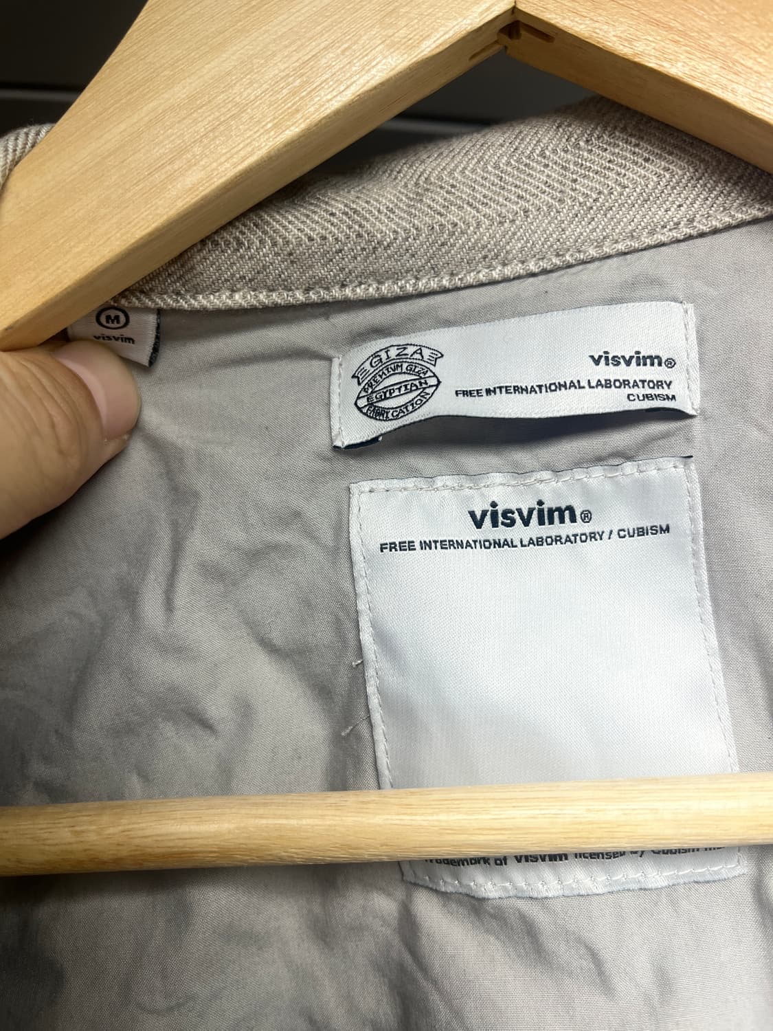 VISVIM 올드비즈빔 베이지 올인원 오버롤즈 M 상품이미지6