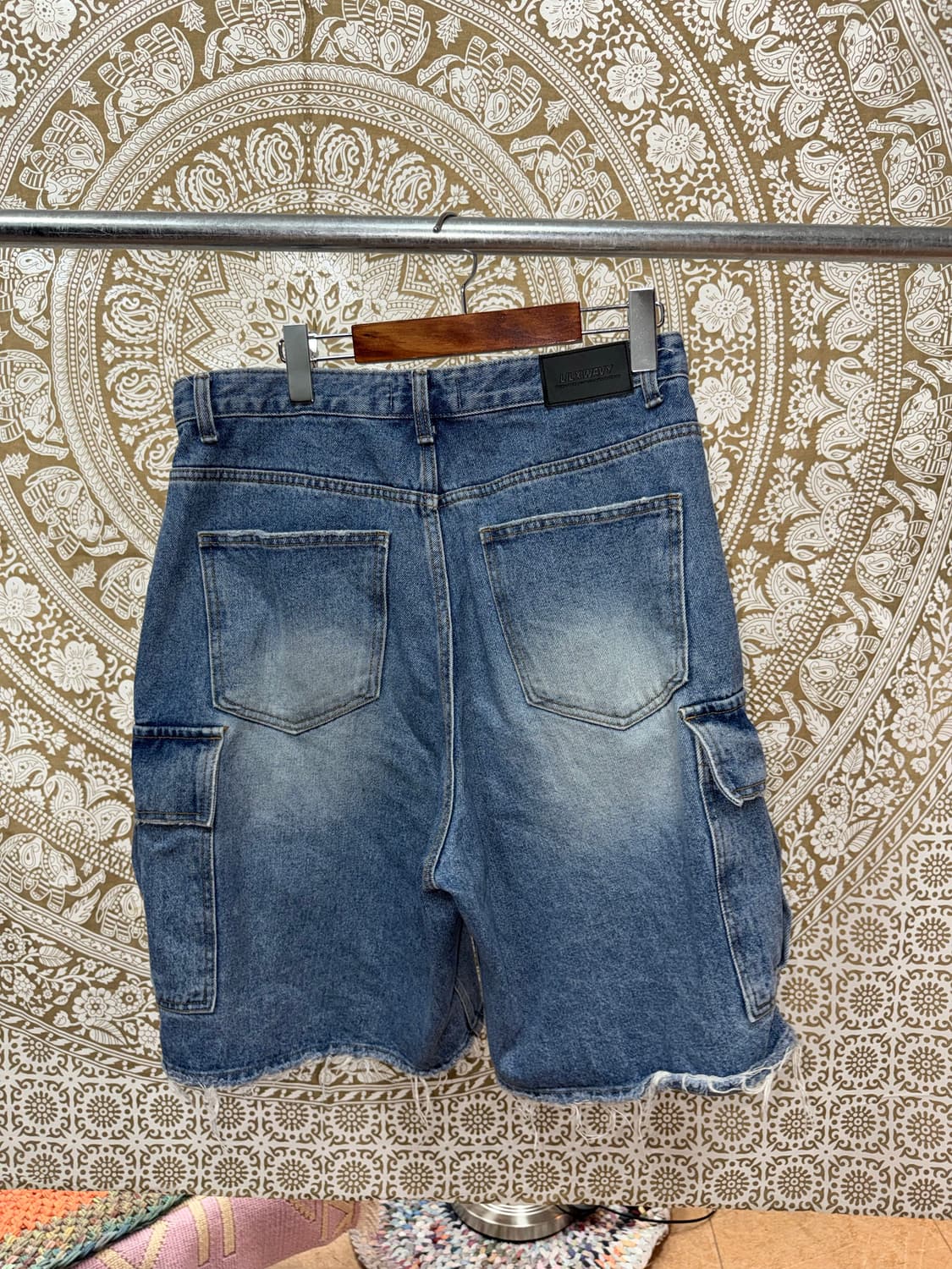 빈티지 카고 데님 반바지  상품이미지5