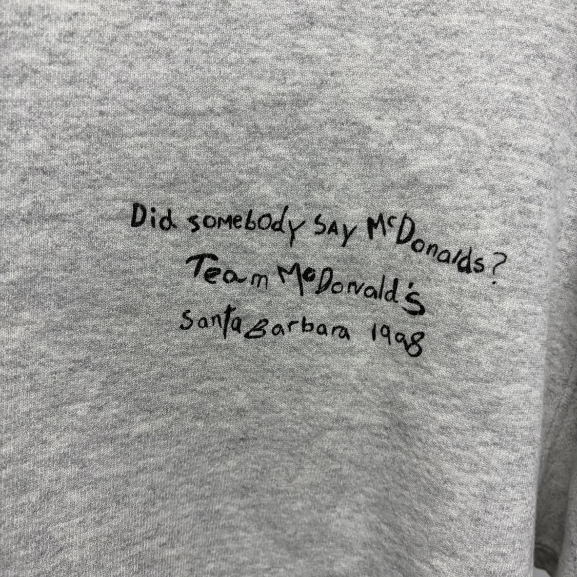 빈티지 Lee 맥도날드 스웻셔츠 상품이미지4