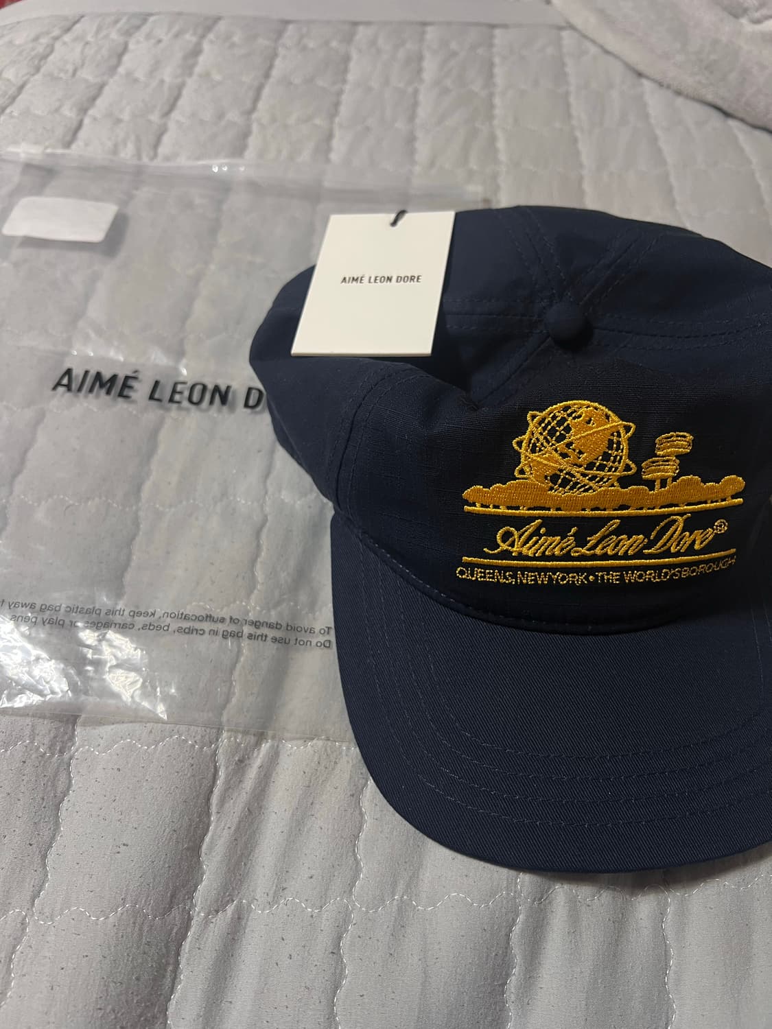 새상품)에임레온도르 유니스피어 캡 네이비 팝니다 상품이미지1