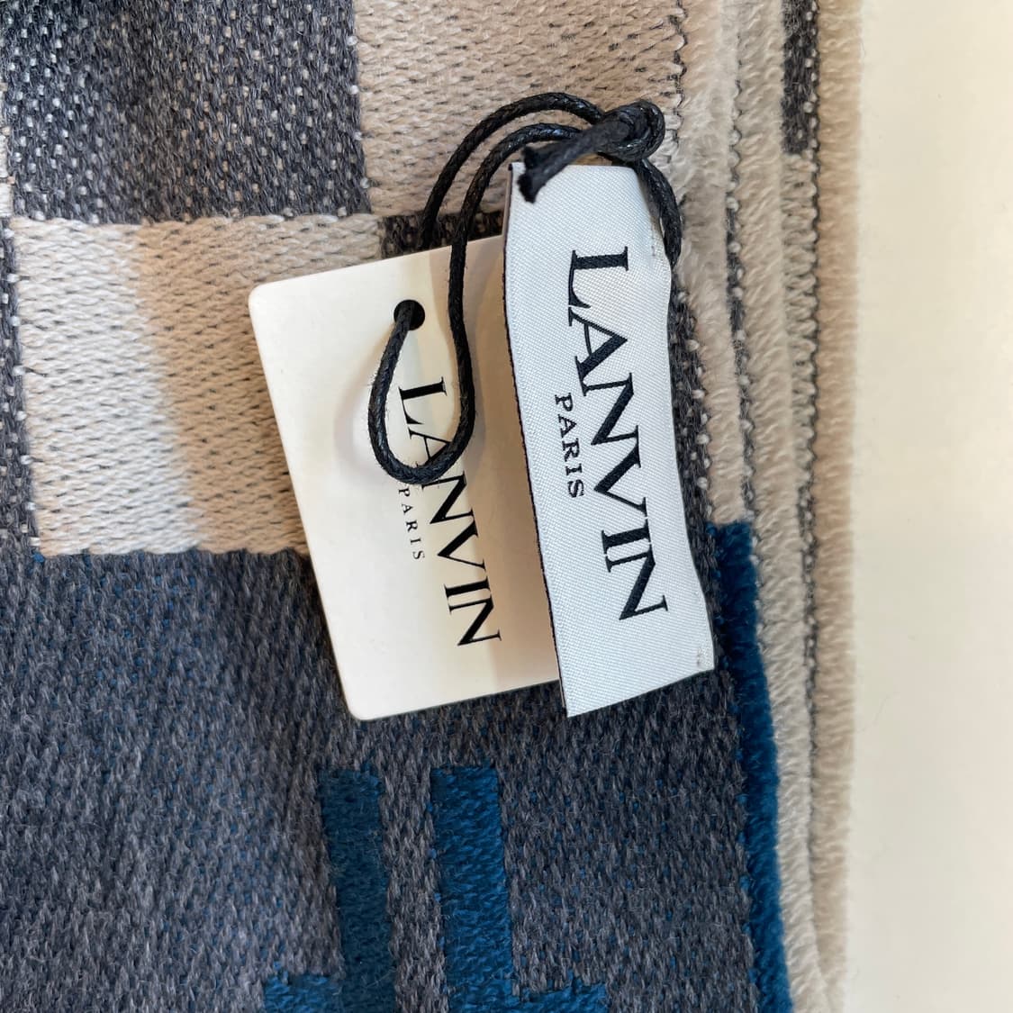 랑방 다미에 머플러 새제품 상품이미지3