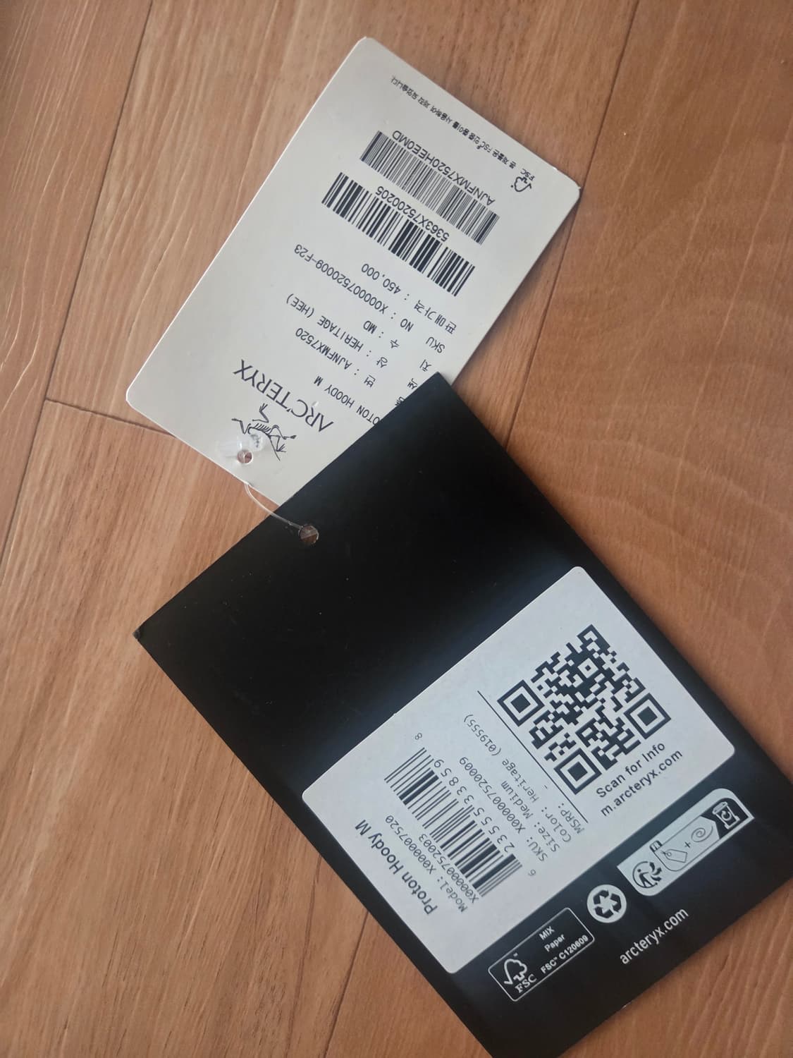 아크테릭스 프로톤 후디 헤리티지 m 상품이미지7