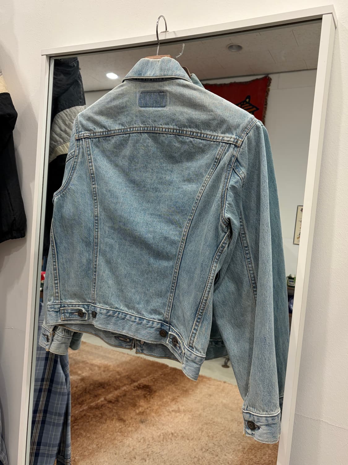 00s Levis 리바이스 70505 데님 트러커 자켓 상품이미지5