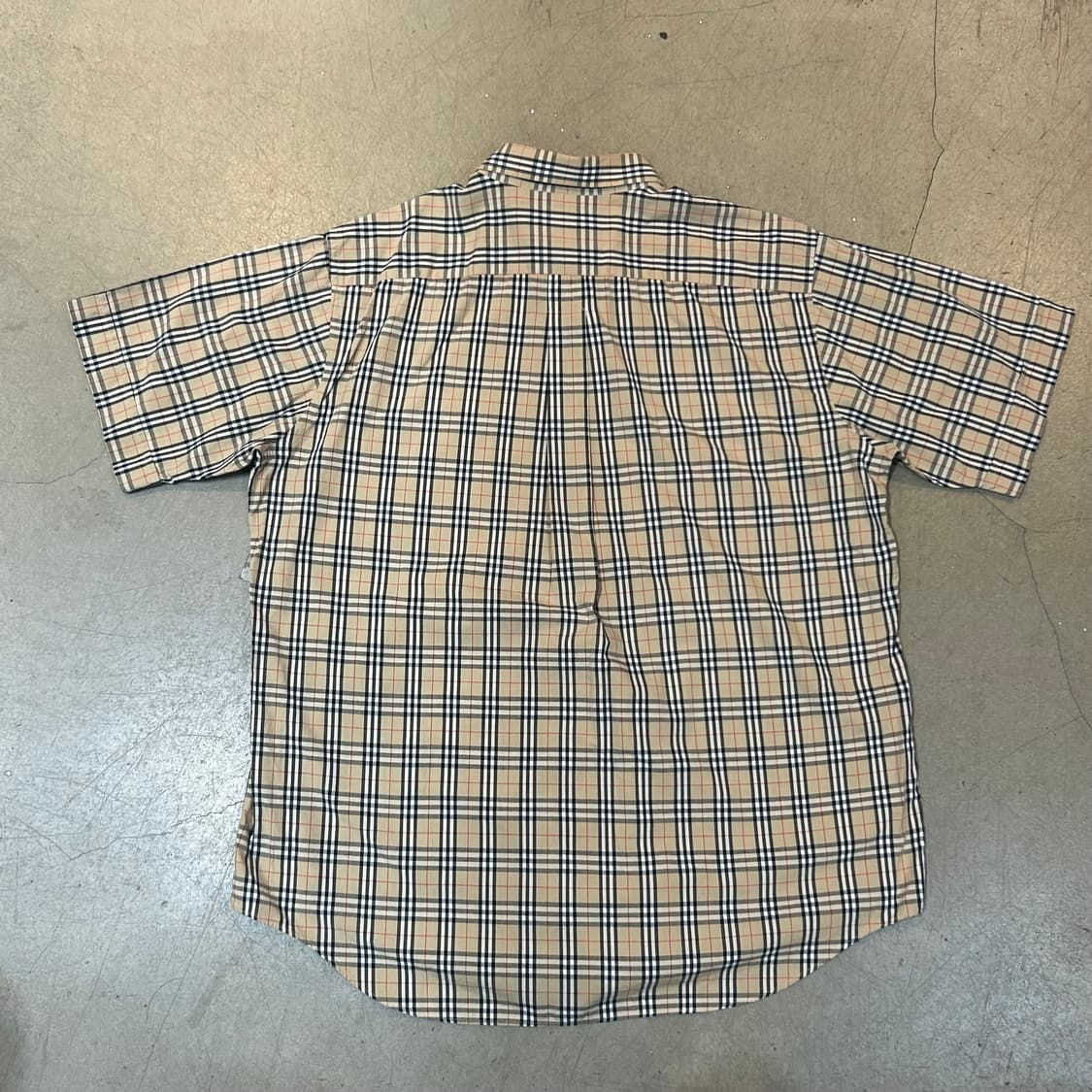 XL 버버리 노바체크 셔츠 상품이미지3