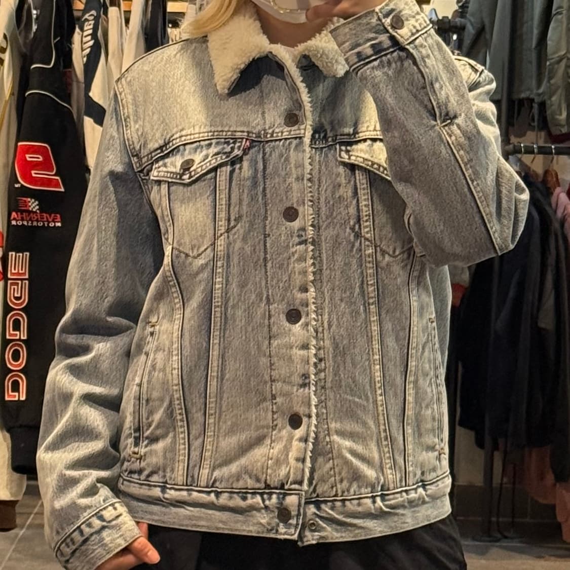 [NO.9] Levi’s 쉐르파 데님 자켓 상품이미지1