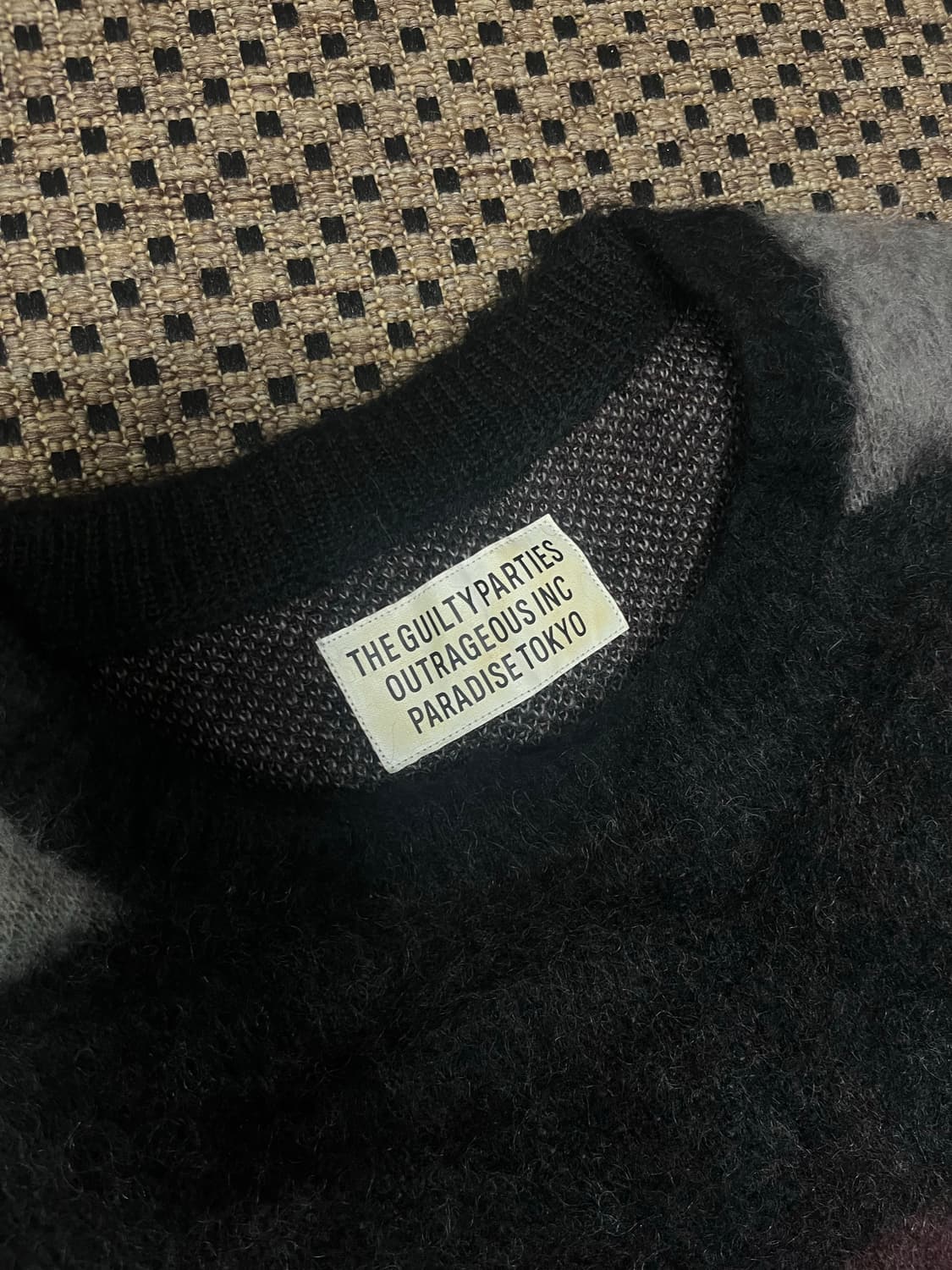 와코마리아 모헤어 니트 L 상품이미지2