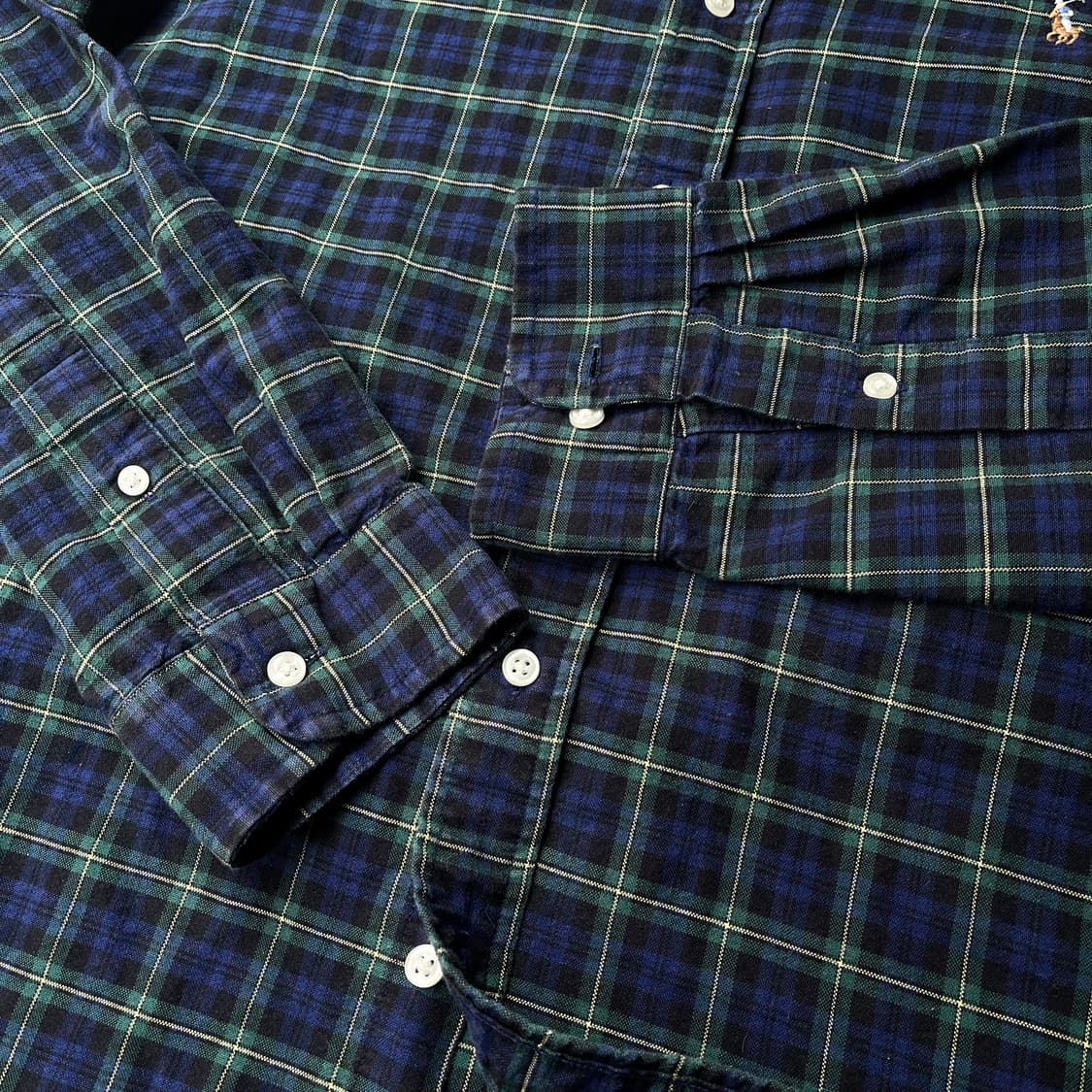 폴로 신형 qr택 체크셔츠 상품이미지6