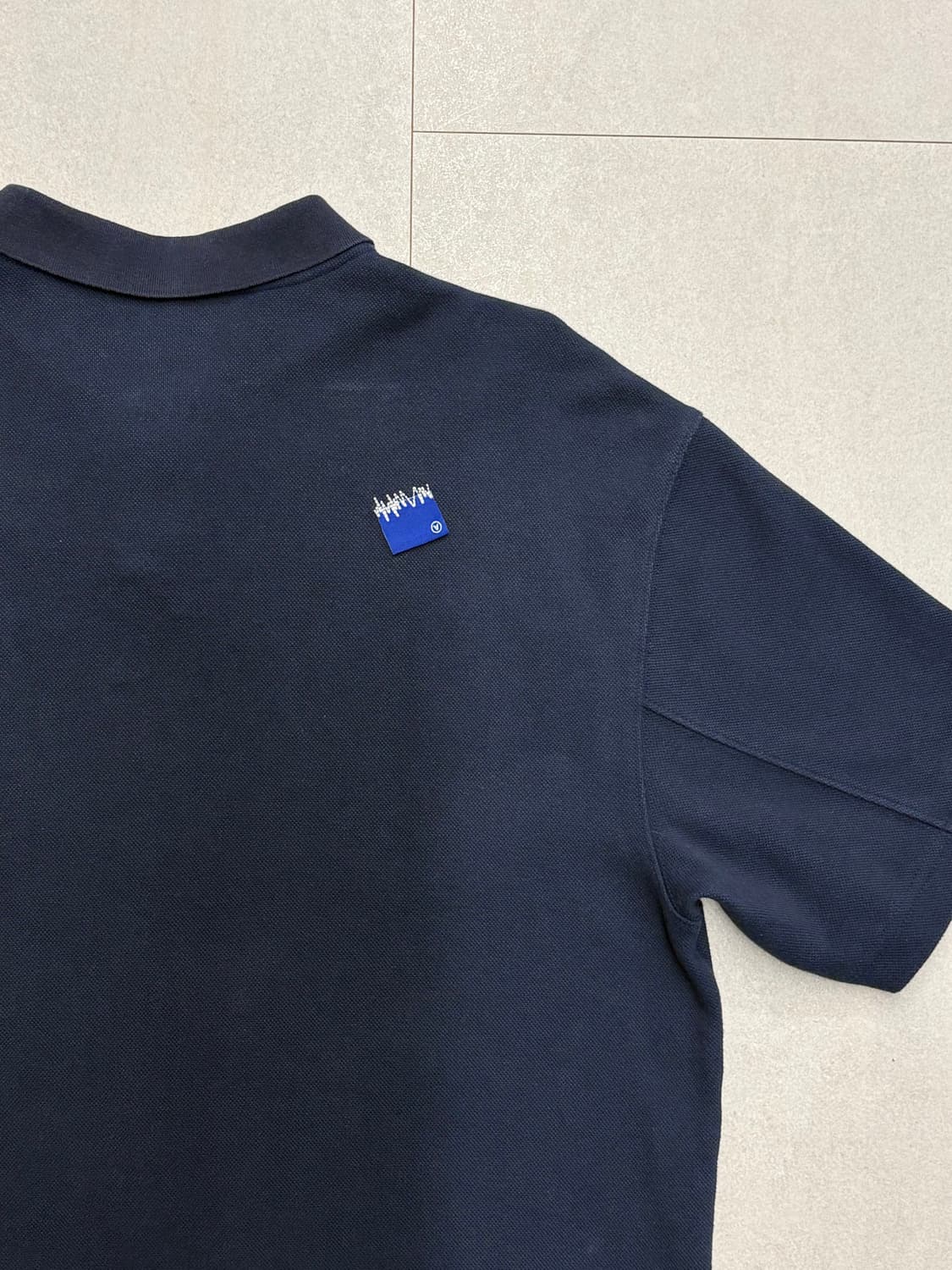 아더에러 폴로 반팔 티셔츠 네이비 L 상품이미지9
