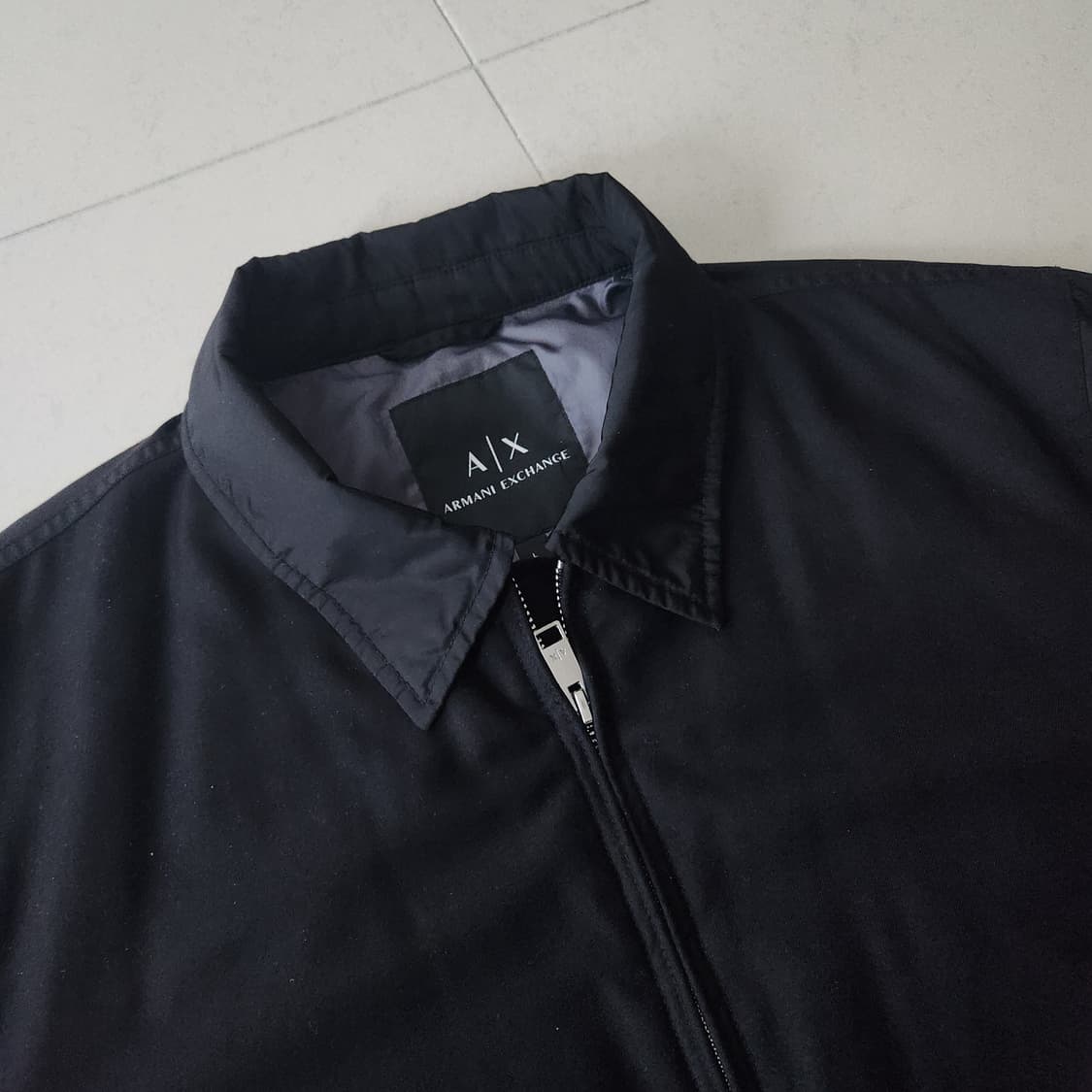 A|X 아르마니 익스체인지 블루종 블랙 자켓 상품이미지1