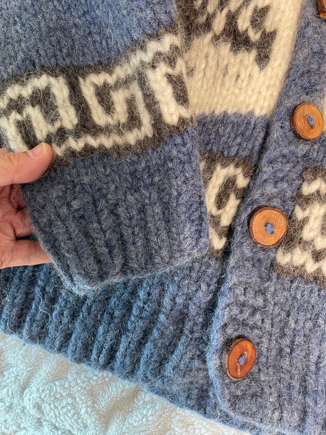 Cowichan Shepherd 셰퍼드 오리지널 코위찬 헤비울가디건105 상품이미지5