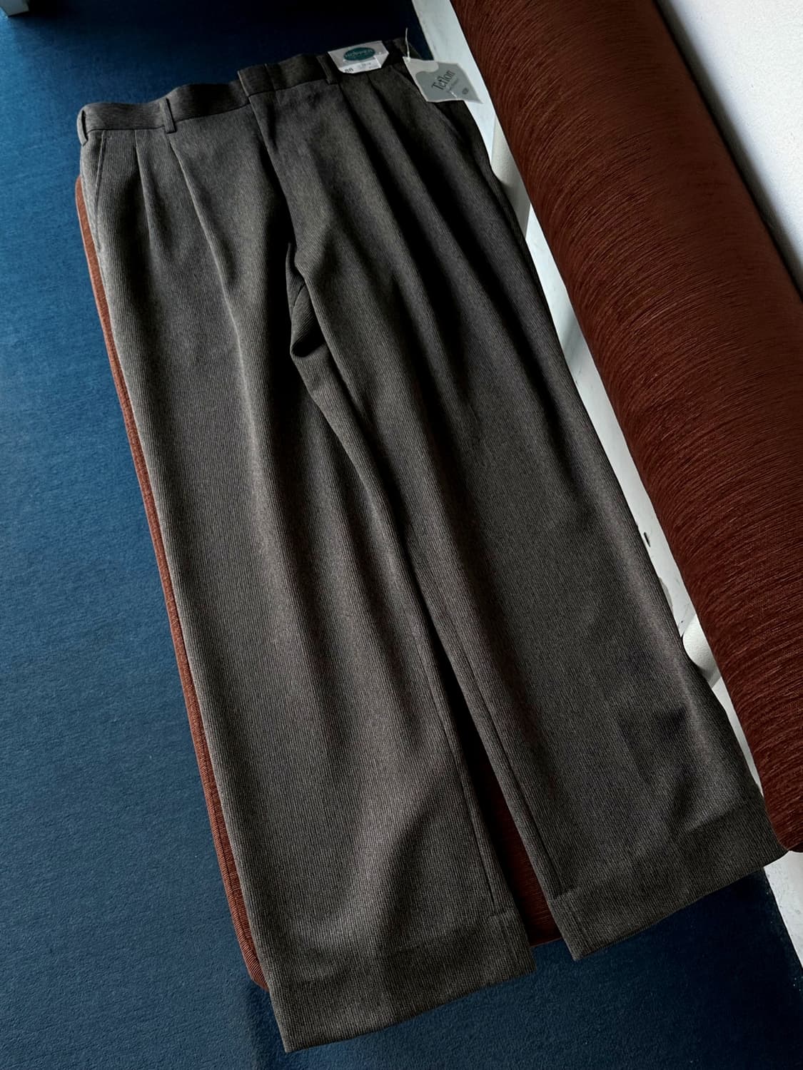  Design woven 'TEFLON' fabric 2 tuck wid 상품이미지4