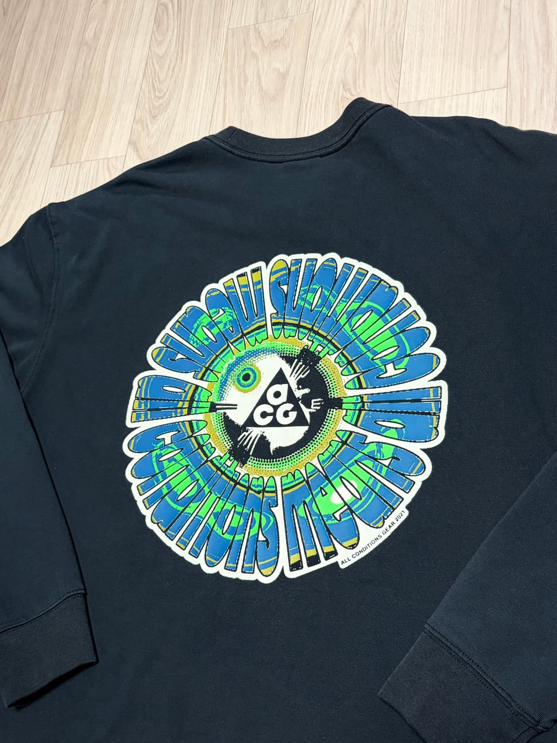 [XL] 나이키 ACG 써클 롱슬리브 긴팔 티셔츠 DH3330-010 상품이미지4